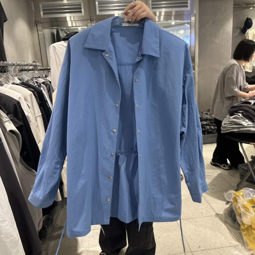 HERTZ-P韓國直郵女裝新款人氣職業26春夏襯衫蕾絲衫系帶HERTZ-P襯衫/蕾絲衫