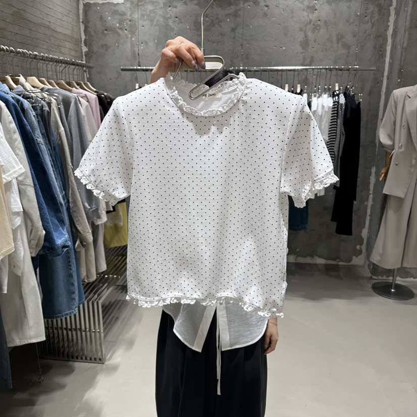 JUNI韓國直郵女士新款熱賣推薦時尚人氣職業26春夏休閑T恤my juniT恤