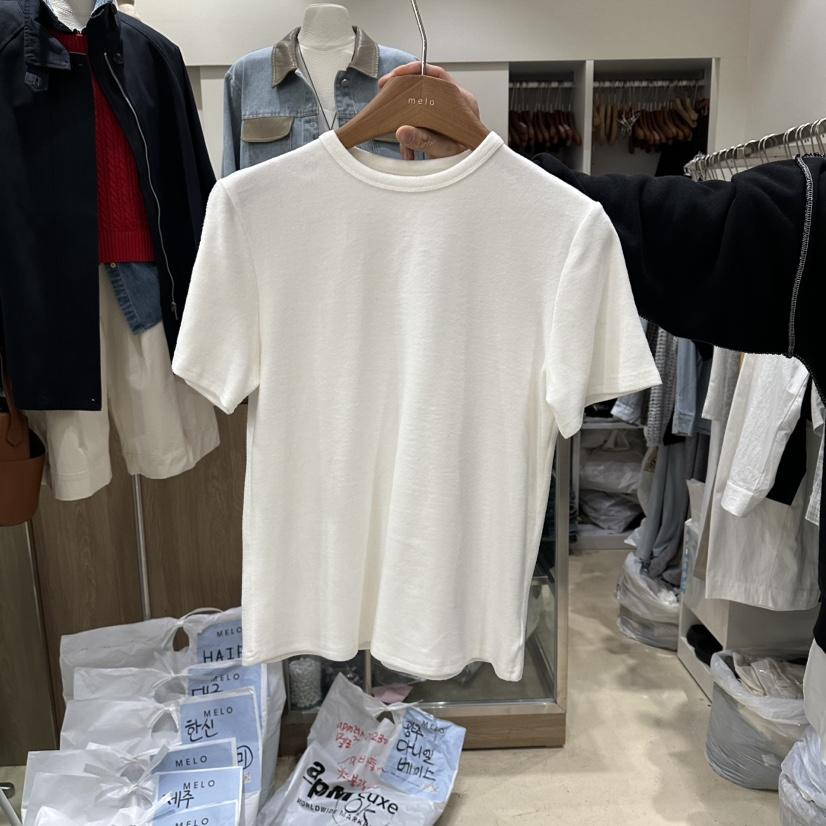 MELO韓國直郵女裝新品熱賣時尚人氣職業26春夏休閑推薦T恤MELOT恤