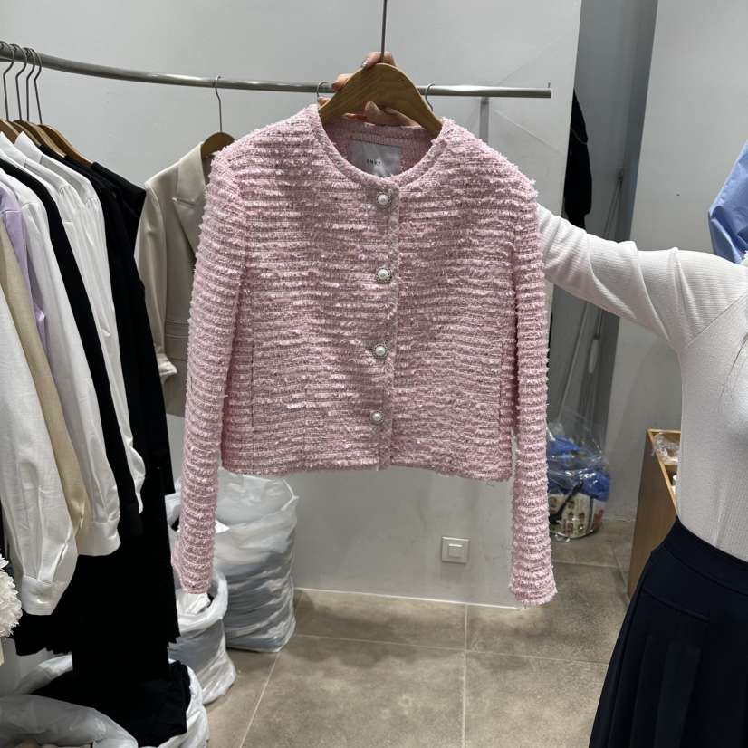 ENVY韓國直郵實拍女裝新款時尚26春夏熱賣職業休閑夾克花呢ENVY夾克