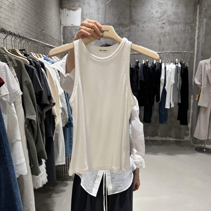 JUNI韓國東大門直郵女裝新款熱賣人氣時尚26春夏吊帶背心my juni吊帶/背心