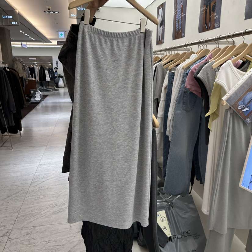 CHAV韓國東大門代購女裝新品熱賣職業休閑26春夏時尚長裙CHAV長裙