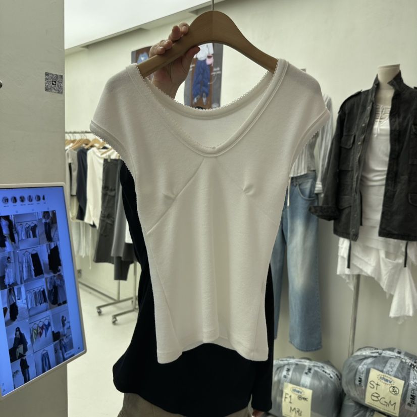 CHAV韓國東大門直郵女士新品休閑推薦26春夏熱賣吊帶背心CHAV吊帶/背心