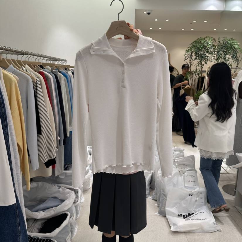 GRACIA韓國東大門代購女裝新款熱賣時尚26春夏推薦長袖T恤GRACIA長袖T恤