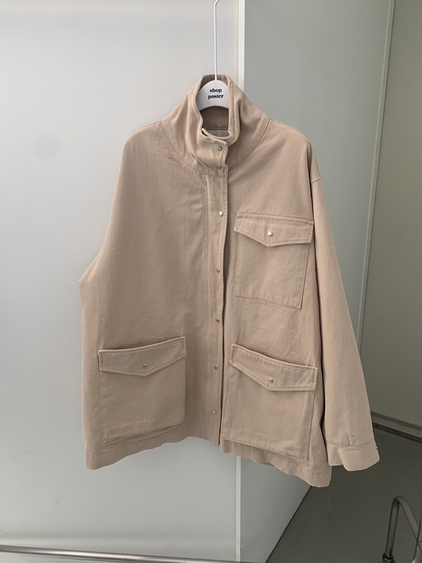 SHOP POSTER韓國東大門代購女裝新品時尚休閑26春夏夾克SHOP_POSTER夾克