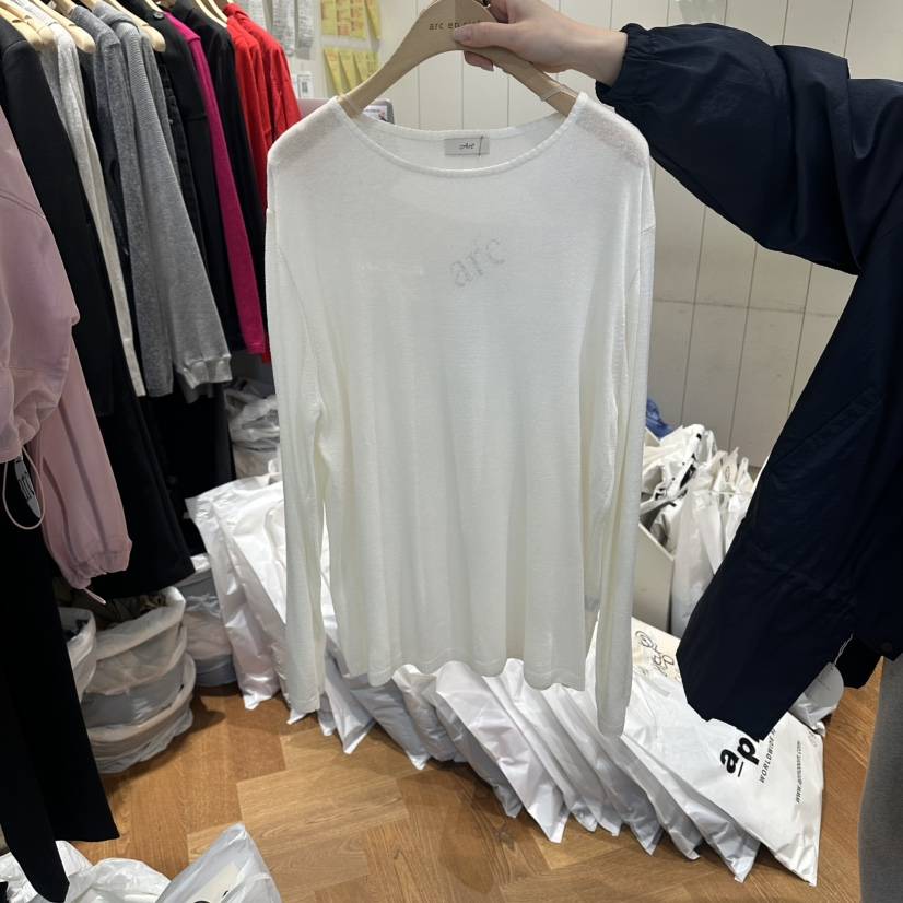 ARC韓國直郵女裝新款人氣休閑熱賣時尚推薦26春夏職業針織衫ARC EN CIEL針織衫