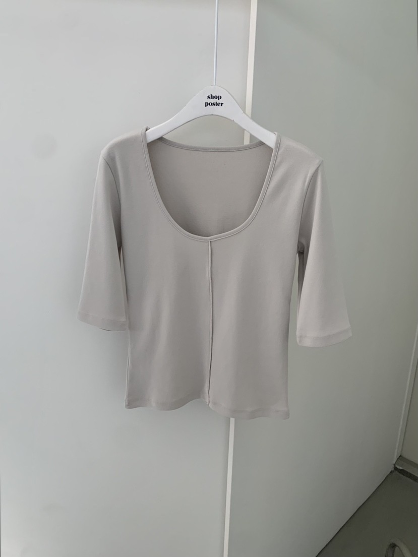 SHOP POSTER韓國東大門直郵女士新款休閑人氣時尚長袖T恤SHOP_POSTER長袖T恤