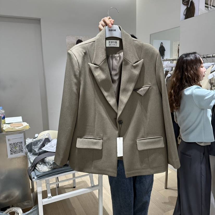 FAVOR-P韓國直郵實拍女裝新品推薦人氣休閑熱賣26春夏夾克FAVOR-P夾克