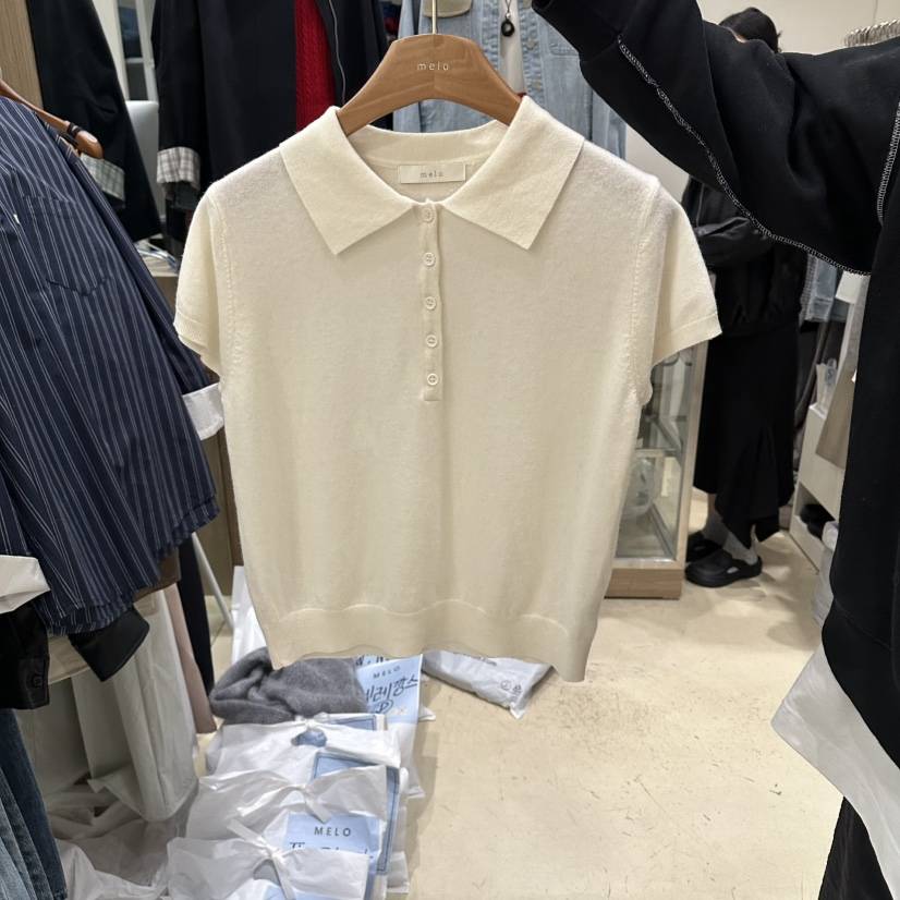 MELO韓國代購女裝新款時尚推薦26春夏休閑職業人氣針織衫MELO針織衫