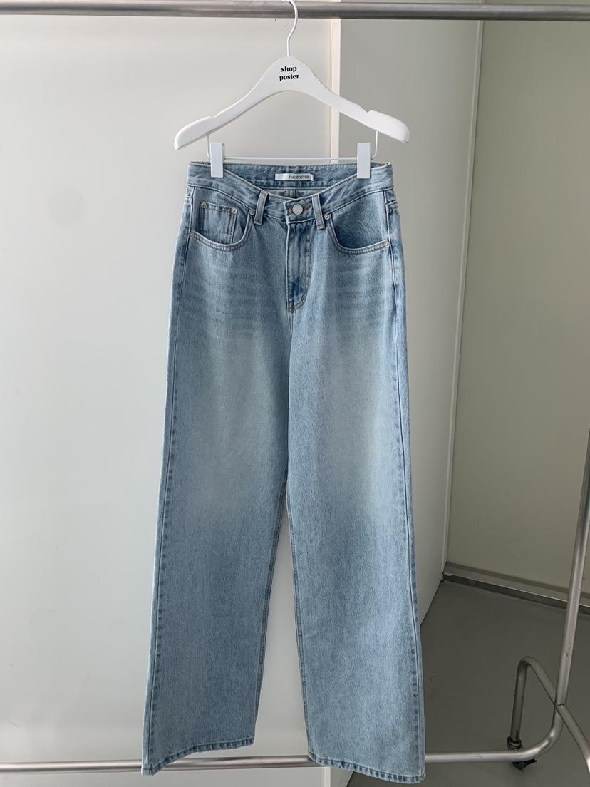 SHOP POSTER韓國代購女士新品時尚職業26春夏人氣牛仔褲SHOP_POSTER牛仔褲