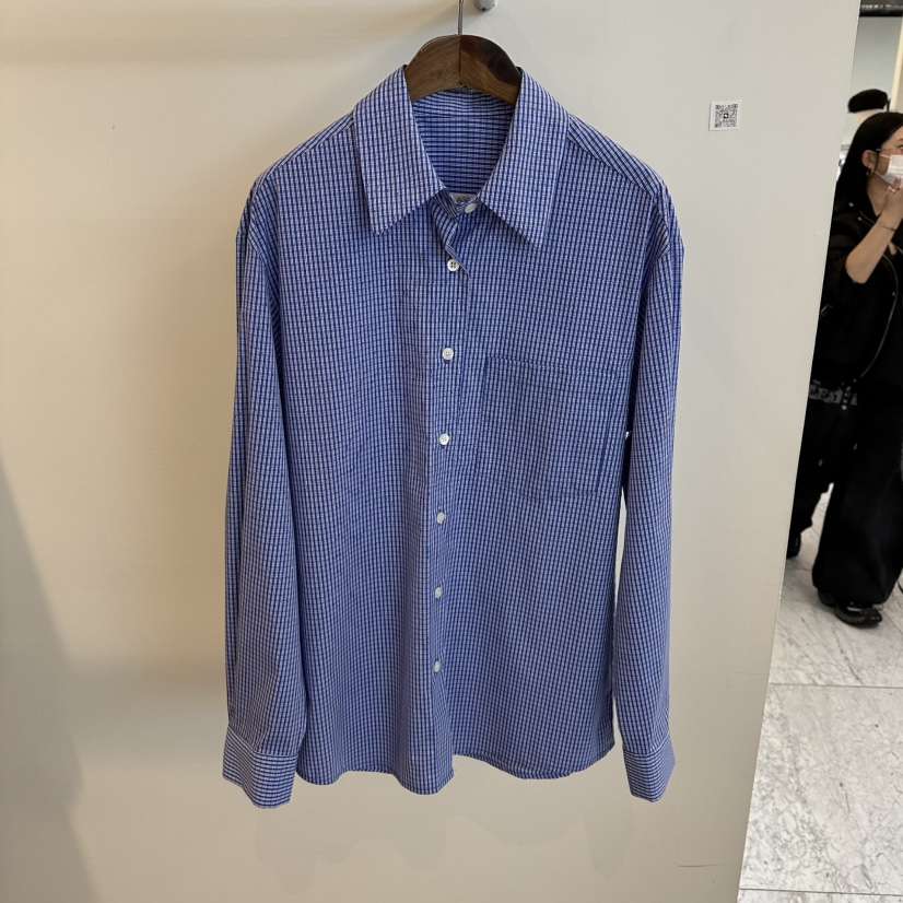 AGO韓國代購女裝新品人氣時尚職業休閑26春夏襯衫蕾絲衫口袋AGO襯衫/蕾絲衫