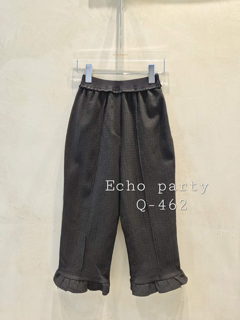 ECHOPARTY韓國代購女裝新品休閑熱賣職業人氣推薦短褲荷葉邊ECHOPARTY短褲