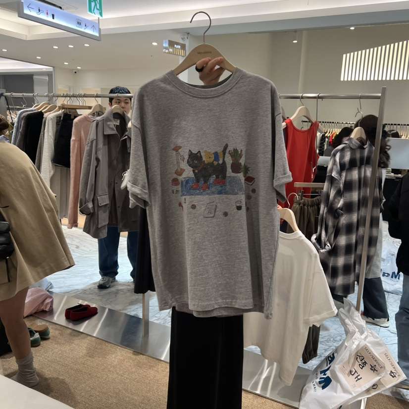 SELF SERVICE韓國直郵女裝新品時尚26春夏職業推薦人氣T恤SELF SERVICET恤