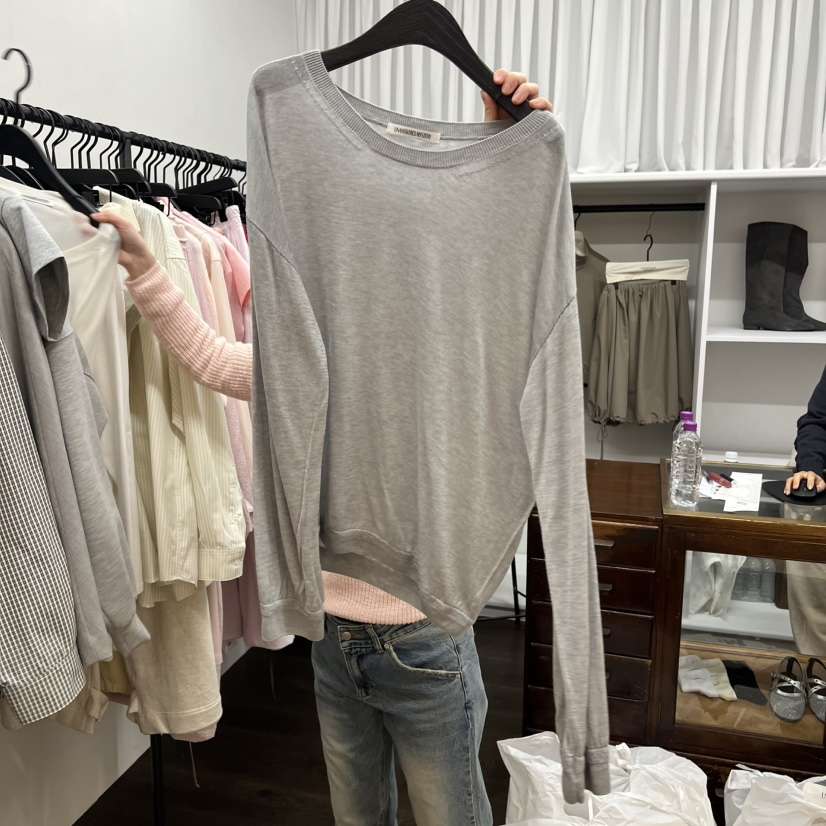 UNANSWERED-MYSTERY/FIFO韓國直郵女裝新款人氣職業針織衫UNANSWERED-MYSTERY/FIFO針織衫