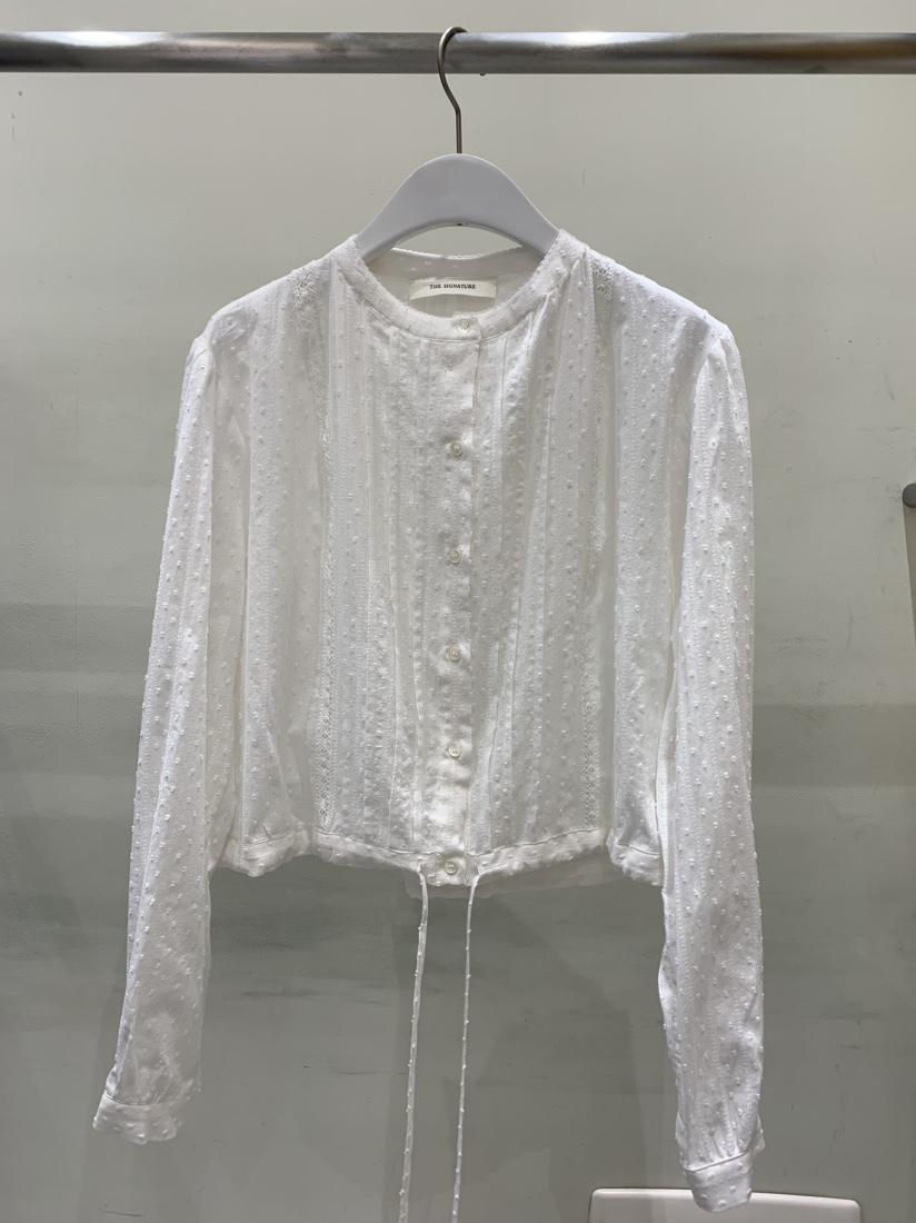 THE SIGNATURE東大門代購女裝新款真品職業休閑襯衫蕾絲衫THE SIGNATURE襯衫/蕾絲衫