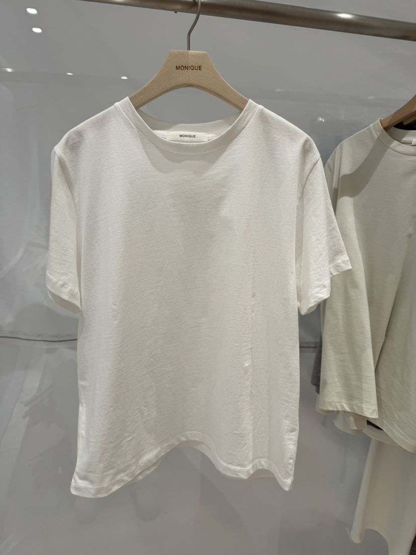 MONIQUE韓國直郵女裝新款26春夏熱賣職業時尚真品人氣T恤MONIQUET恤