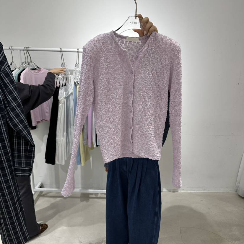 NEROLI 36韓國代購女士新品職業推薦休閑針織衫花朵蕾絲NEROLI 36針織衫