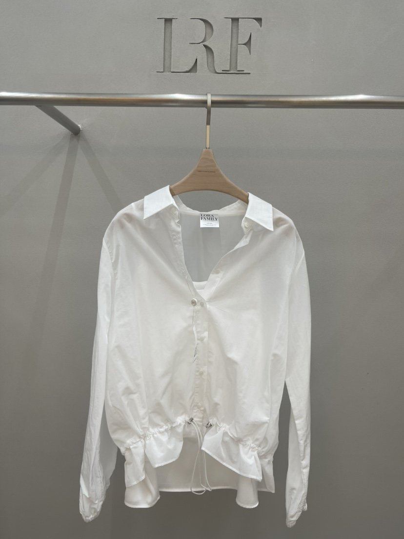 PLUS HONG-P韓國東大門代購女士新款推薦襯衫蕾絲衫荷葉邊LORA FAMILY/PLUS HONG襯衫/蕾絲衫