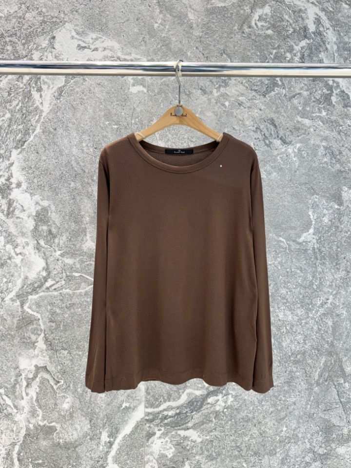 ROOKIE BUD韓國東大門代購女士新品熱賣26春夏職業長袖T恤ROOKIE BUD-P長袖T恤