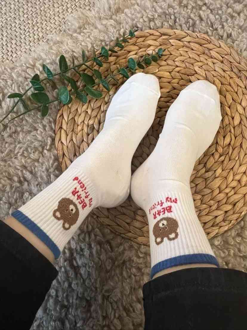 CACTUS-Q韓國代購女裝新款職業推薦人氣26春夏休閑時尚襪子CACTUS十雙起/可混搭襪子