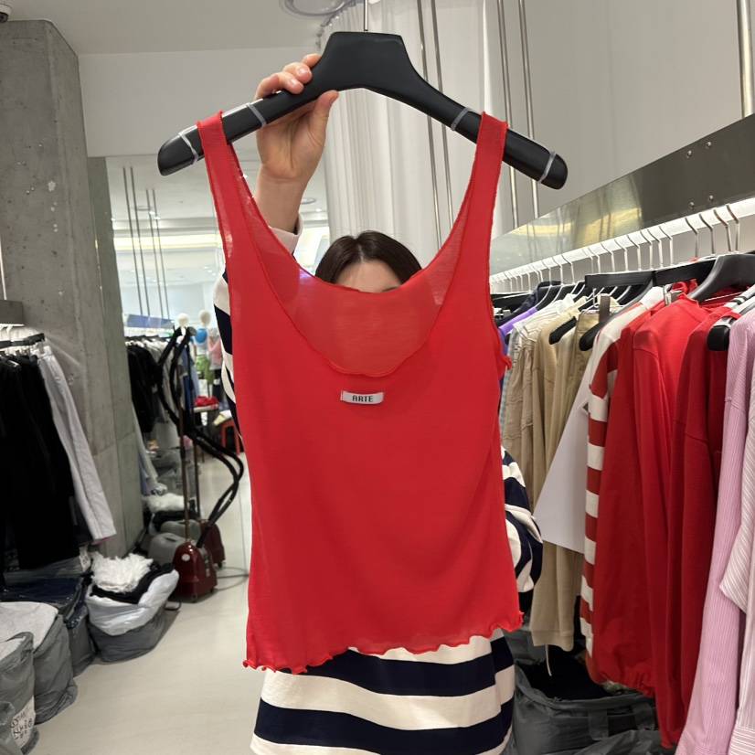 ARTE STUDIO/ATTENTION EDITORIAL韓國東大門直郵女士新品時尚吊帶背心不含內搭ARTE STUDIO/ATTENTION EDITORIAL吊帶/背心