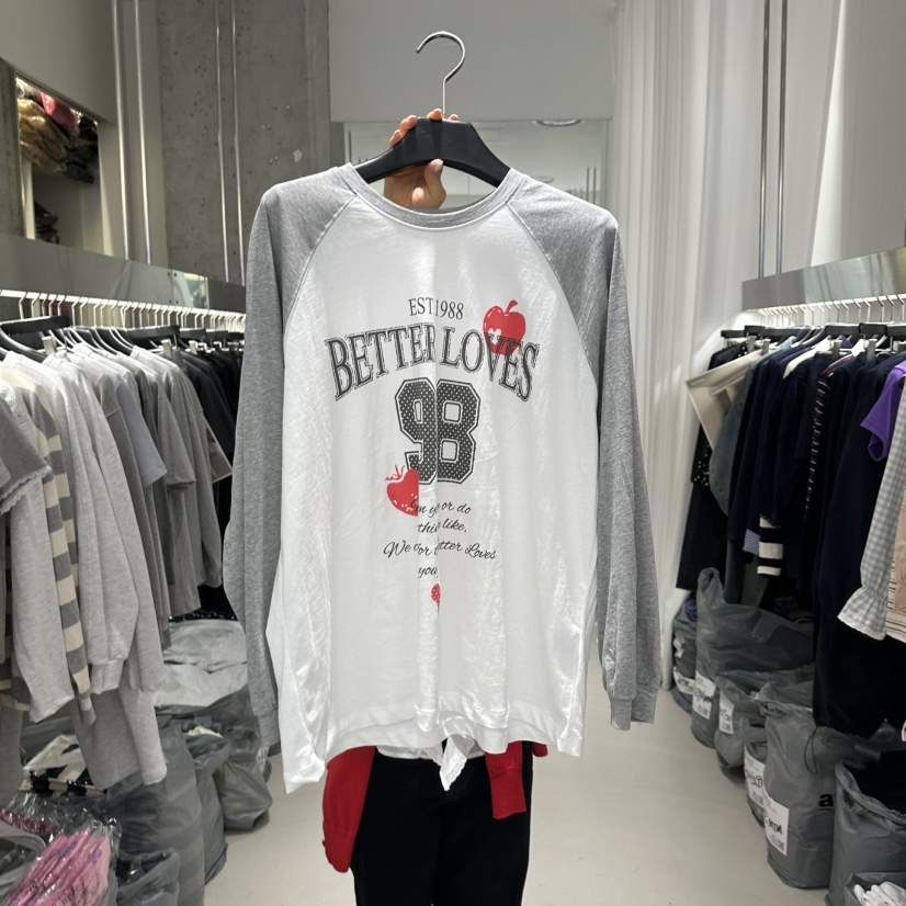 ARTE STUDIO/ATTENTION EDITORIAL韓國東大門代購女士新款人氣長袖T恤ARTE STUDIO/ATTENTION EDITORIAL長袖T恤