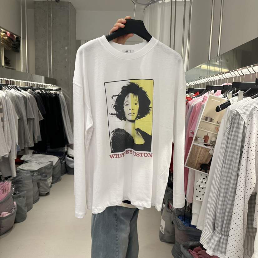 ARTE STUDIO/ATTENTION EDITORIAL韓國直郵實拍女士新品推薦長袖T恤ARTE STUDIO/ATTENTION EDITORIAL長袖T恤