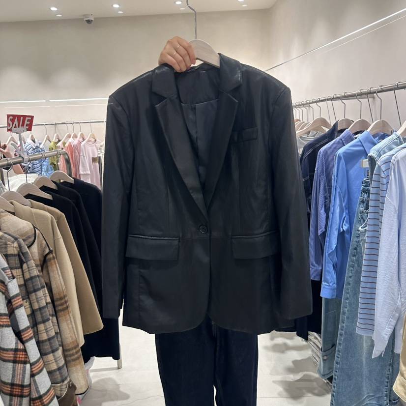 Color B韓國直郵女士新款人氣職業推薦時尚休閑26春夏夾克Color B夾克