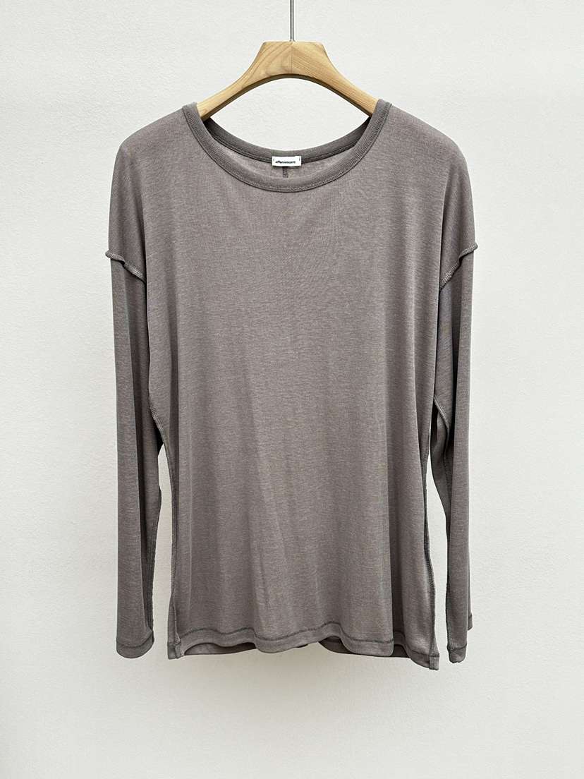 EFFERVESCENT韓國東大門代購女裝新款人氣26春夏熱賣長袖T恤evc/effervescent長袖T恤