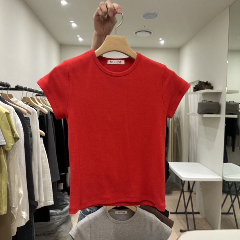 NOTTINGHAM/AVECNOUS韓國東大門代購女士新款休閑T恤不含項鏈MODEST/NOTTINGHAMT恤