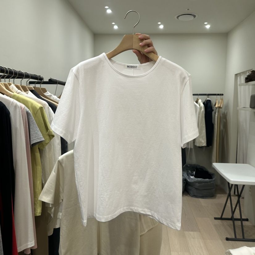 NOTTINGHAM/AVECNOUS韓國直郵女士新品推薦人氣職業時尚T恤MODEST/NOTTINGHAMT恤