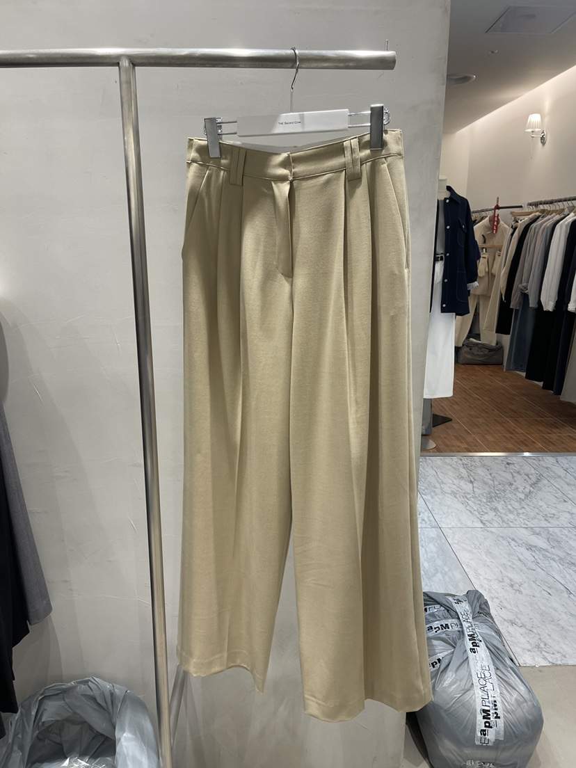 THE SECOND GROW/QUEENSRABBIT韓國直郵女裝新款人氣休閑褲腰帶THE SECOND GROW/QUEENSRABBIT休閑褲