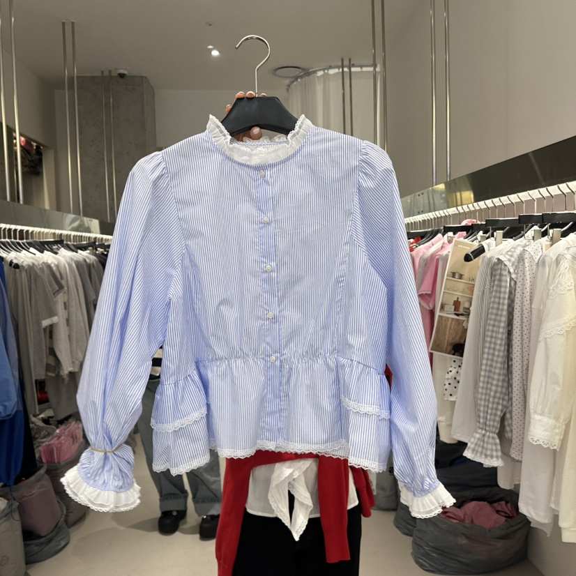 ARTE STUDIO/ATTENTION EDITORIAL韓國代購女士新品人氣襯衫蕾絲衫ARTE STUDIO/ATTENTION EDITORIAL襯衫/蕾絲衫