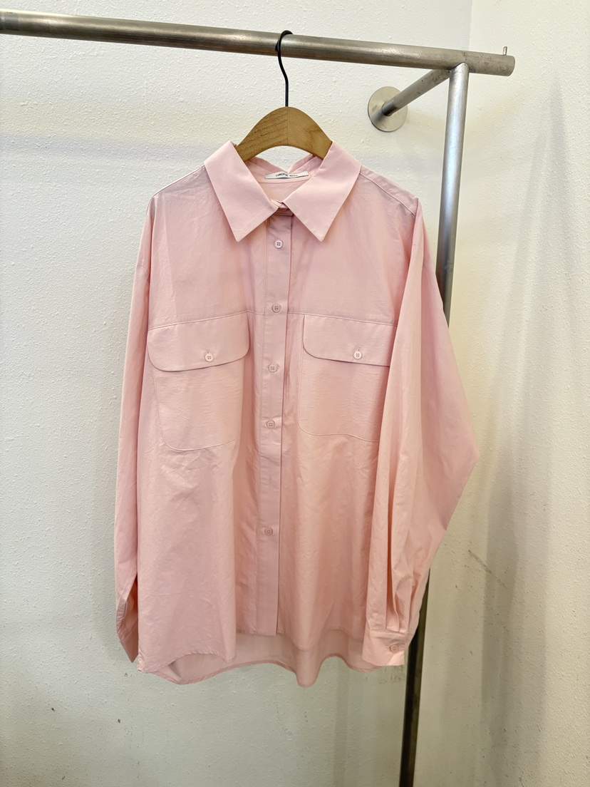 LUMIPLE韓國東大門代購女士新款人氣時尚襯衫蕾絲衫口袋寬松LUMIPLE襯衫/蕾絲衫