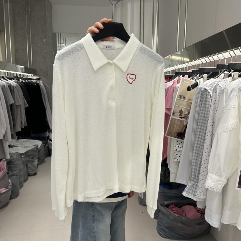 ARTE STUDIO/ATTENTION EDITORIAL韓國直郵女裝新品職業長袖T恤ARTE STUDIO/ATTENTION EDITORIAL長袖T恤