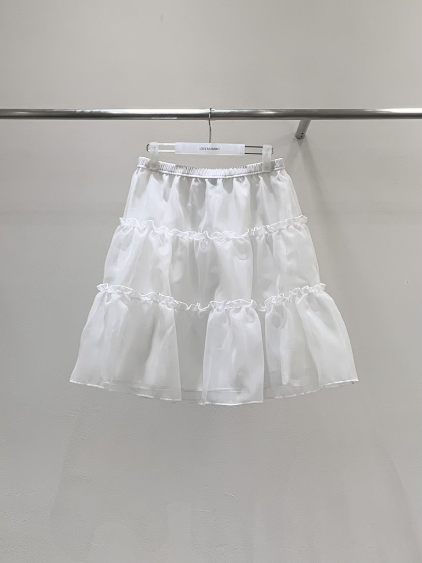 LOVE MOMENT東大門直郵女裝新款真品人氣半身裙中短裙緞面LOVE MOMENT半身裙/中短裙