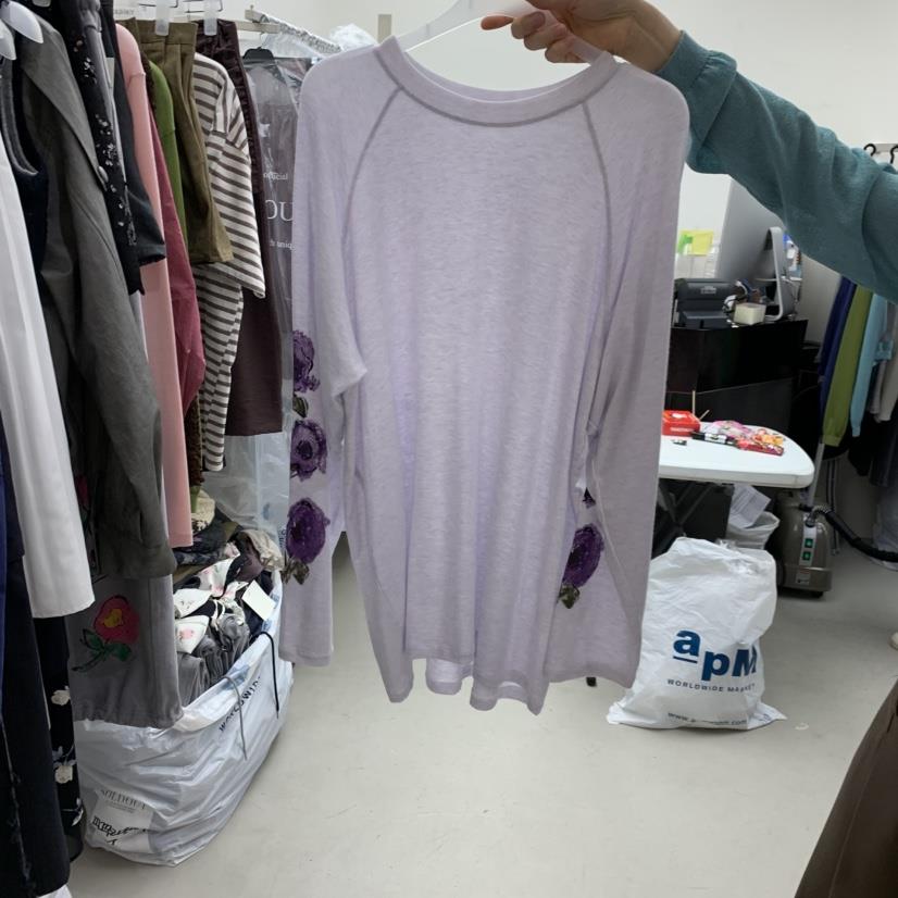 SOLD OUT東大門直郵女士新品26春夏真品時尚職業長袖T恤SOLD OUT長袖T恤