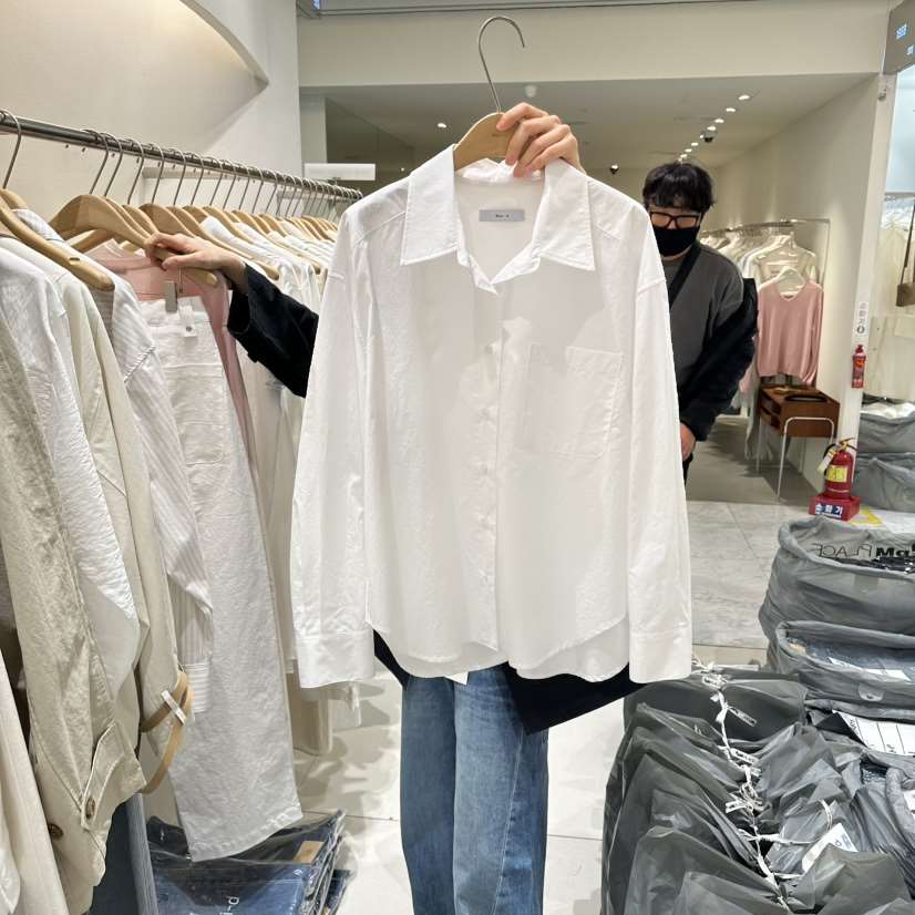 BLUEI-D/N SHARP東大門實拍女士新品真品人氣襯衫蕾絲衫Blue i-d/N SHARP襯衫/蕾絲衫