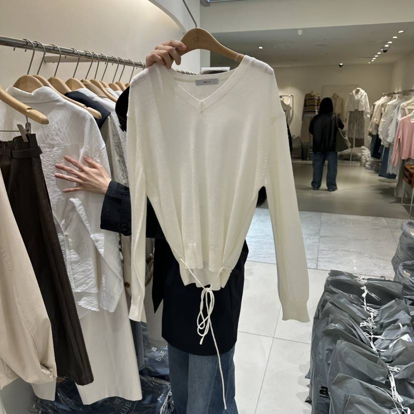 BLUEI-D/N SHARP韓國代購女士新品人氣真品時尚針織衫Blue i-d/N SHARP針織衫