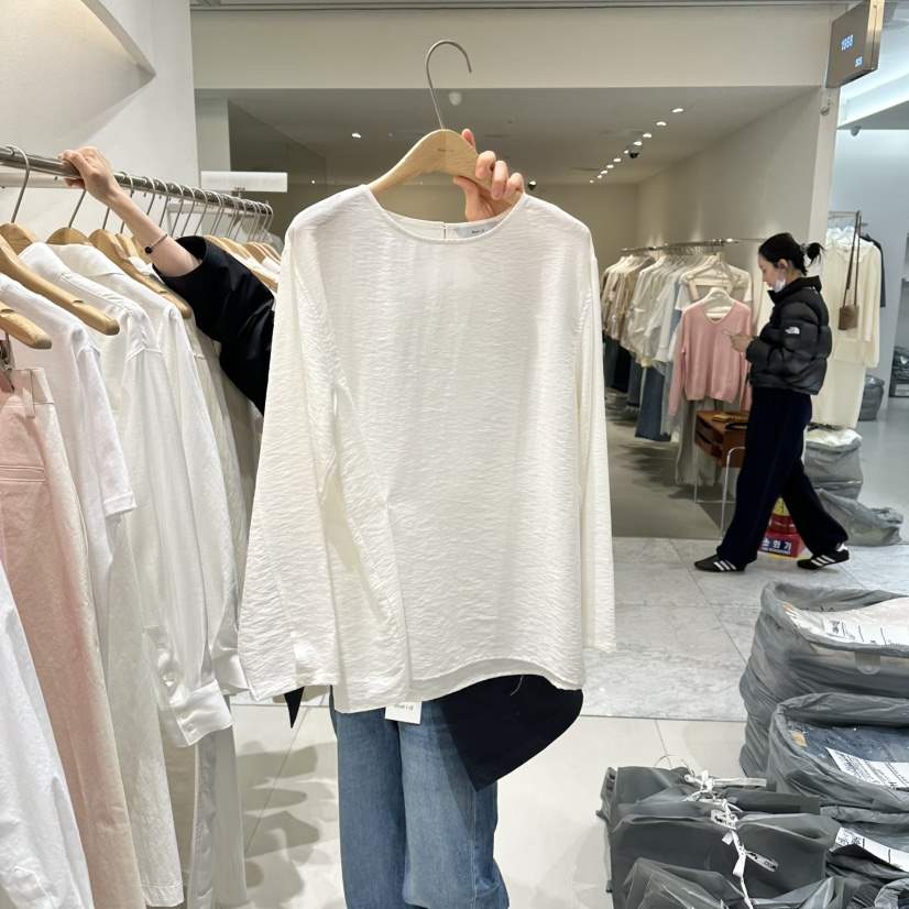 BLUEI-D/N SHARP東大門直郵女士新品時尚熱賣襯衫蕾絲衫Blue i-d/N SHARP襯衫/蕾絲衫