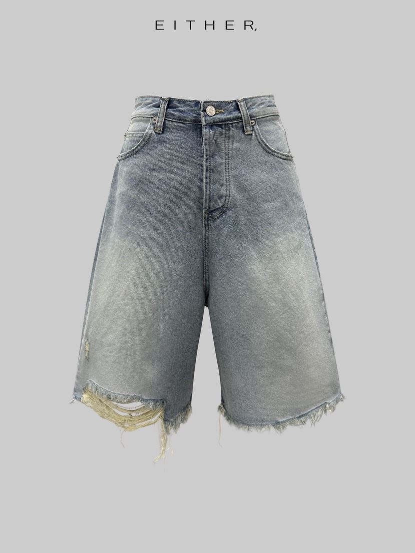 EITHER韓國直郵女裝新款熱賣26春夏休閑推薦真品人氣短褲EITHER短褲