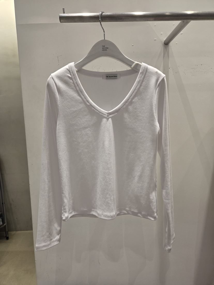 THE SECOND GROW/QUEENSRABBIT東大門實拍女士新品人氣長袖T恤THE SECOND GROW/QUEENSRABBIT長袖T恤