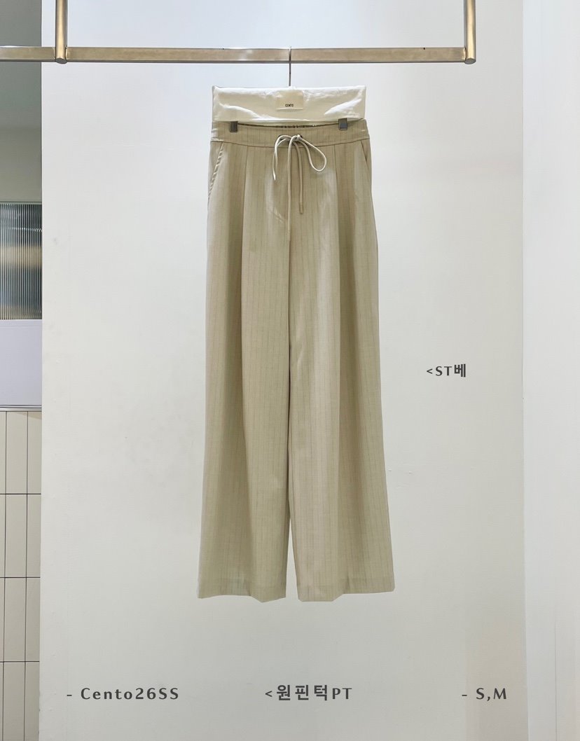 CENTO東大門代購女士新品熱賣26春夏推薦真品時尚人氣休閑褲CENTO休閑褲