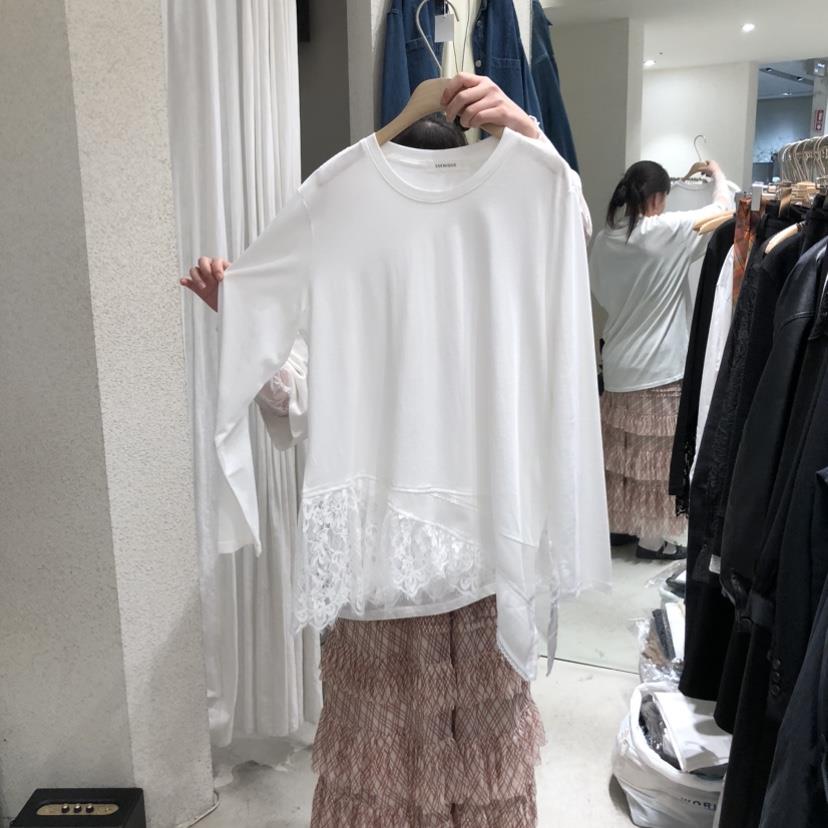 SSEMIENNE東大門代購女士新品熱賣休閑26春夏人氣長袖T恤SSENIQUE長袖T恤