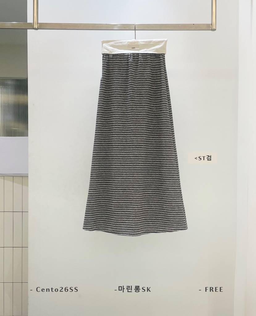 CENTO韓國代購女裝新品人氣真品熱賣時尚26春夏推薦職業長裙CENTO長裙