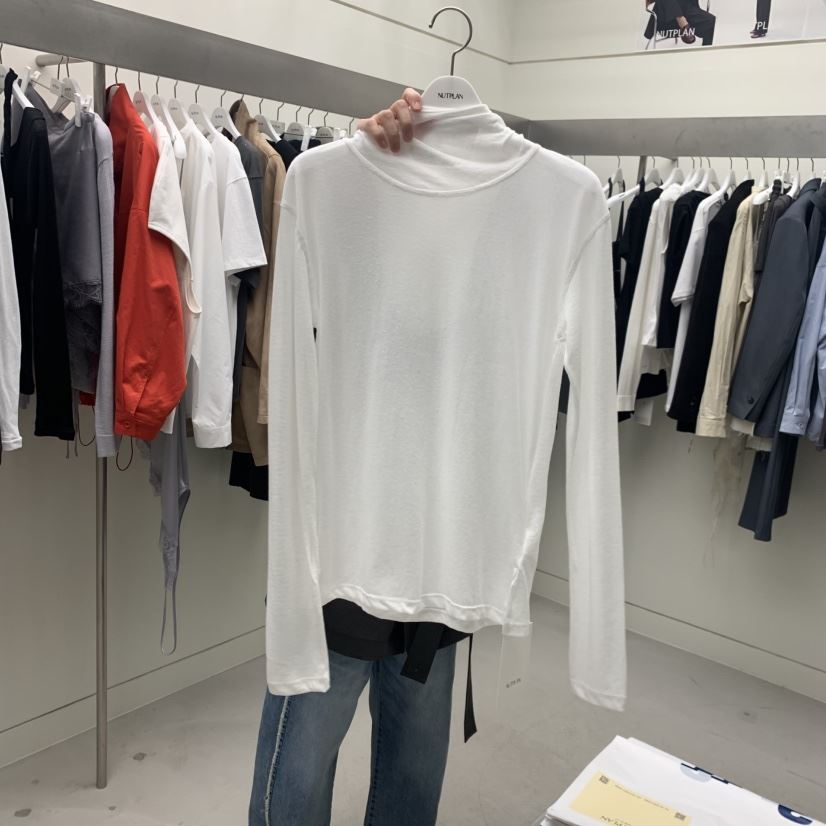 NUTPLAN東大門直郵女士新款人氣職業休閑26春夏長袖T恤連帽衫NUTPLAN長袖T恤