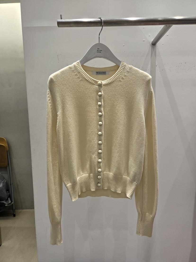 THE SECOND GROW/QUEENSRABBIT韓國代購女裝新款職業針織衫開衫THE SECOND GROW/QUEENSRABBIT針織衫