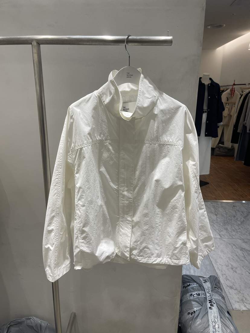 THE SECOND GROW/QUEENSRABBIT韓國代購女士新品時尚夾克高領THE SECOND GROW/QUEENSRABBIT夾克