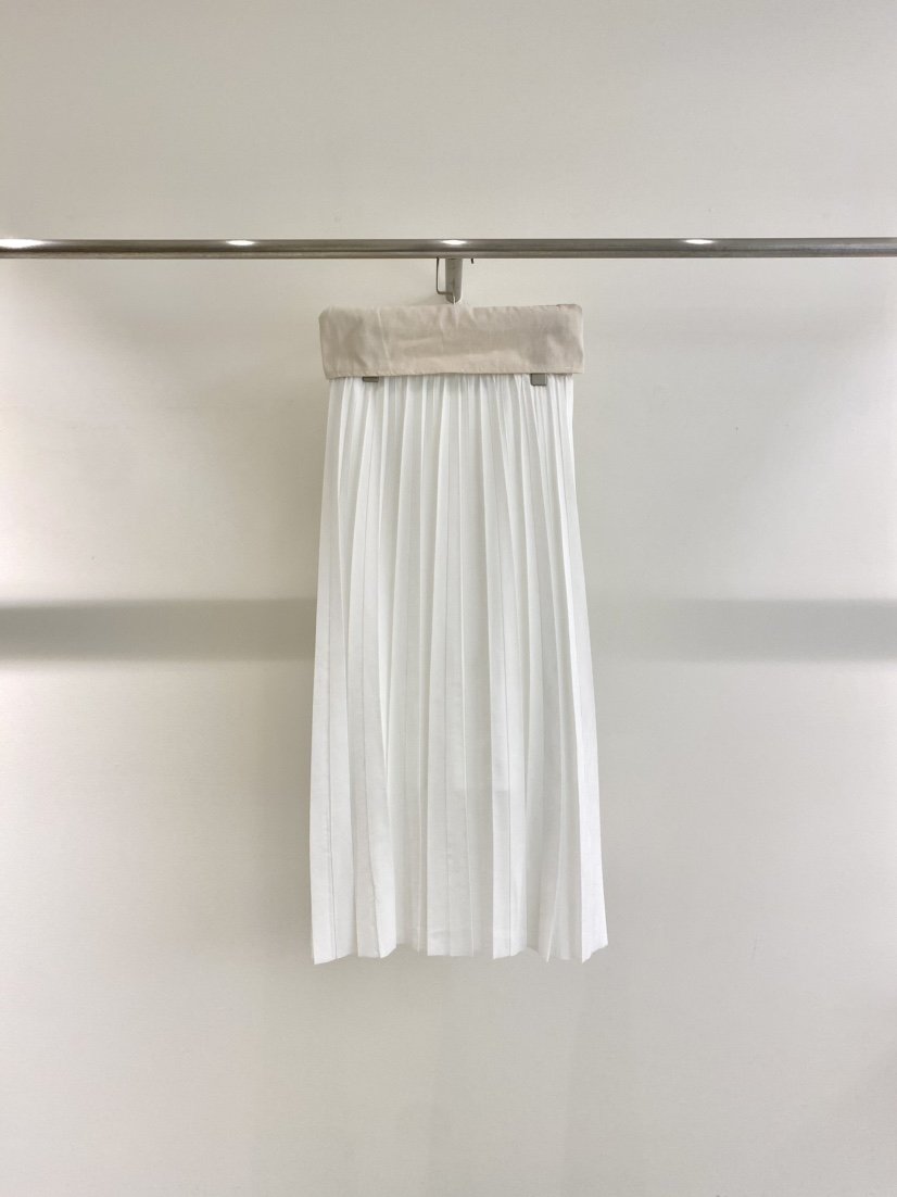 1968東大門代購女士新款26春夏職業真品熱賣人氣長裙褶裥1968/YEOUYA長裙