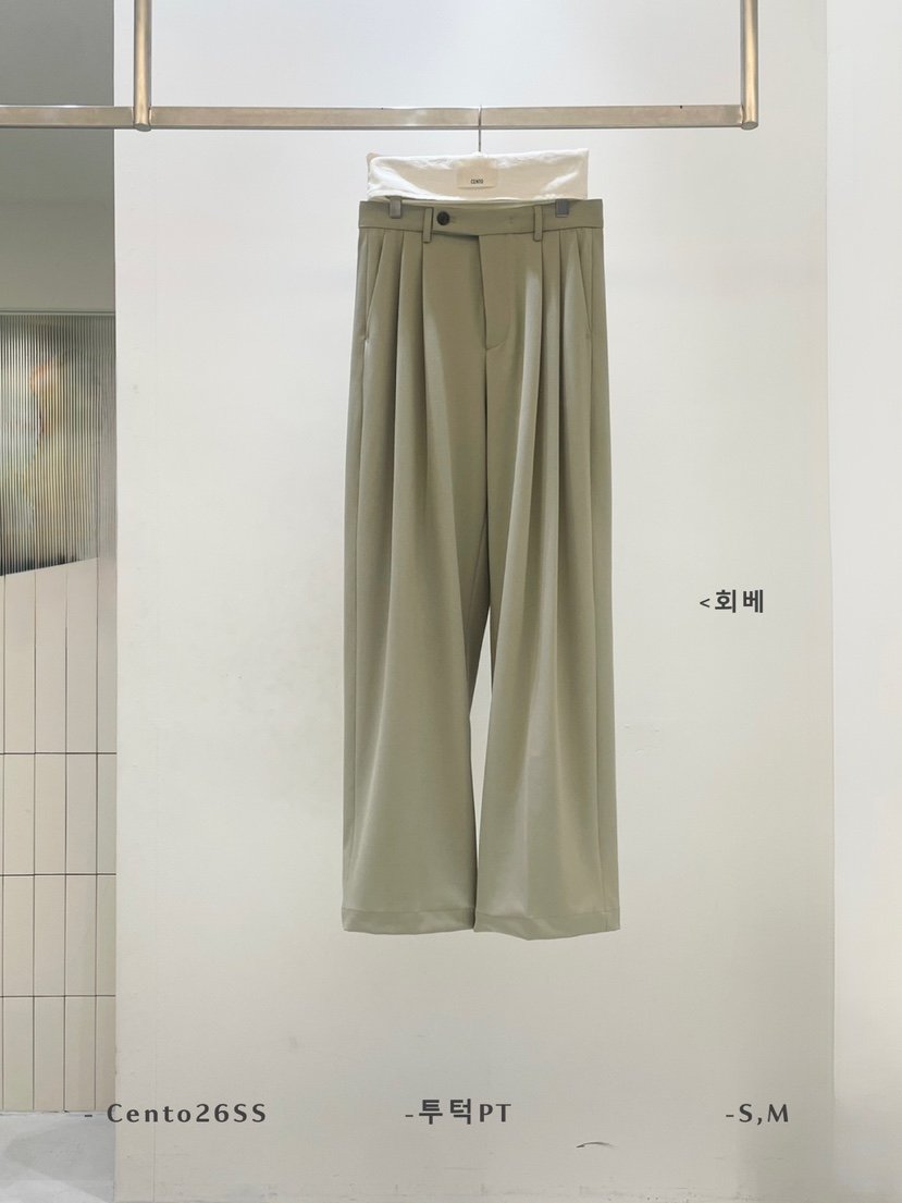 CENTO韓國直郵女裝新品26春夏時尚休閑熱賣職業推薦休閑褲CENTO休閑褲